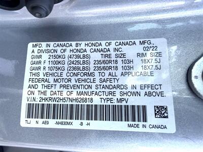 2022 Honda CR-V EX AWD - Photo 36 - Finksburg, MD 21048