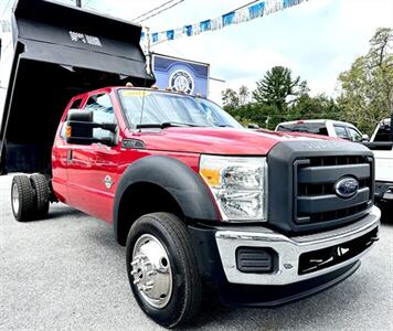 2012 Ford F-550 XL  Ext Cab XL DUMP BED 4X4 DRW - Photo 1 - Finksburg, MD 21048