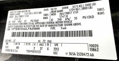 2020 Ford F-150 Crew Cab XLT 4X4 - Photo 36 - Finksburg, MD 21048