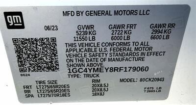 2024 Chevrolet Silverado 2500 Crew Cab Custom 4x4 - Photo 42 - Finksburg, MD 21048