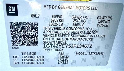 2018 GMC Sierra 3500 Crew Cab DENALI 4X4 DRW - Photo 46 - Finksburg, MD 21048