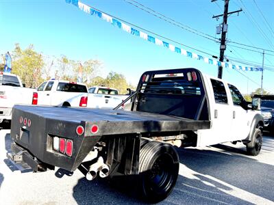 2014 Ford F-550 XL  Crew Cab FLAT BED  XL 4X4 DRW - Photo 2 - Finksburg, MD 21048