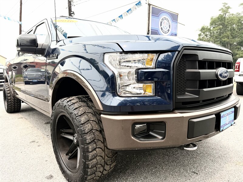 2016 Ford F-150  Crew Cab LARIAT 4X4 - Photo 1 - Finksburg, MD 21048