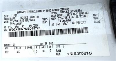 2022 Ford F-550 Super Duty  Ext Cab XL DUMP BED 4X4 DRW - Photo 45 - Finksburg, MD 21048