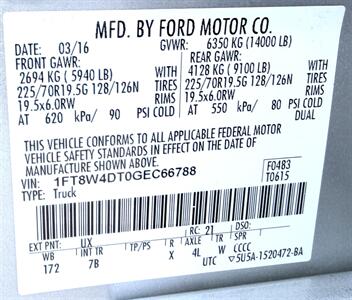 2016 Ford F-450  Crew Cab PLATINUM  4X4 DRW - Photo 44 - Finksburg, MD 21048