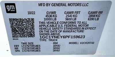 2023 Chevrolet Silverado 2500 Crew Cab LT 4X4 - Photo 41 - Finksburg, MD 21048