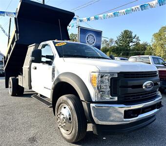 2017 Ford F-550 XL  Reg Cab Dump Bed XL 4X4 DRW - Photo 1 - Finksburg, MD 21048