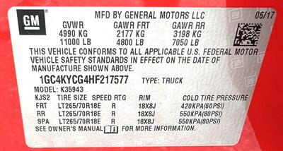 2017 Chevrolet Silverado 3500  Crew Cab W/T 4X4 - Photo 35 - Finksburg, MD 21048