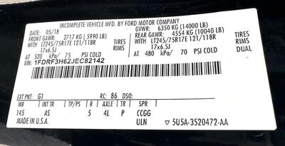 2018 Ford F-350  Reg Cab Dump Bed XL 4X4 DRW - Photo 30 - Finksburg, MD 21048