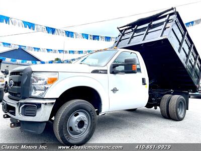 2016 Ford F-350 XL  Reg Cab DUMP BED 4X4 XL DRW - Photo 2 - Finksburg, MD 21048