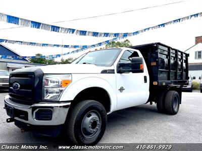 2016 Ford F-350 XL  Reg Cab DUMP BED 4X4 XL DRW - Photo 3 - Finksburg, MD 21048