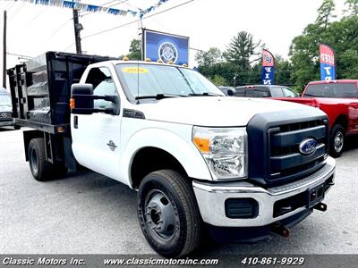 2016 Ford F-350 XL  Reg Cab DUMP BED 4X4 XL DRW - Photo 8 - Finksburg, MD 21048