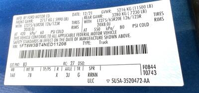 2022 Ford F-350  Crew Cab PLATINUM 4X4 - Photo 42 - Finksburg, MD 21048