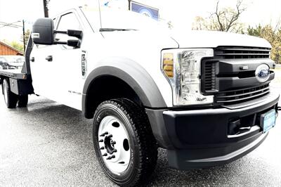 2019 Ford F-550  Crew Cab XL FLAT BED 4X4 DRW - Photo 1 - Finksburg, MD 21048