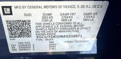 2021 Chevrolet Silverado 1500 Crew Cab LT 4X4 - Photo 39 - Finksburg, MD 21048