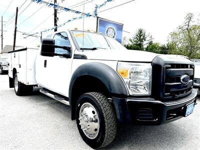 2015 Ford F-550 XL  Ext Cab XL SERVICE BED 4X4  DRW