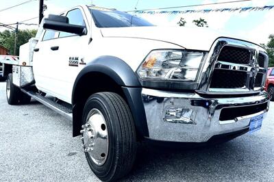 2017 RAM 5500  Crew Cab Flat Bed Tradesman 4x4 DRW - Photo 1 - Finksburg, MD 21048
