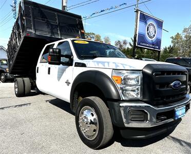 2016 Ford F-450 XL  Crew Cab Dump Bed XL 4X4 DRW - Photo 1 - Finksburg, MD 21048