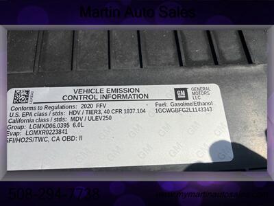 2020 Chevrolet Express 2500 - Photo 21 - North Easton, MA 02356