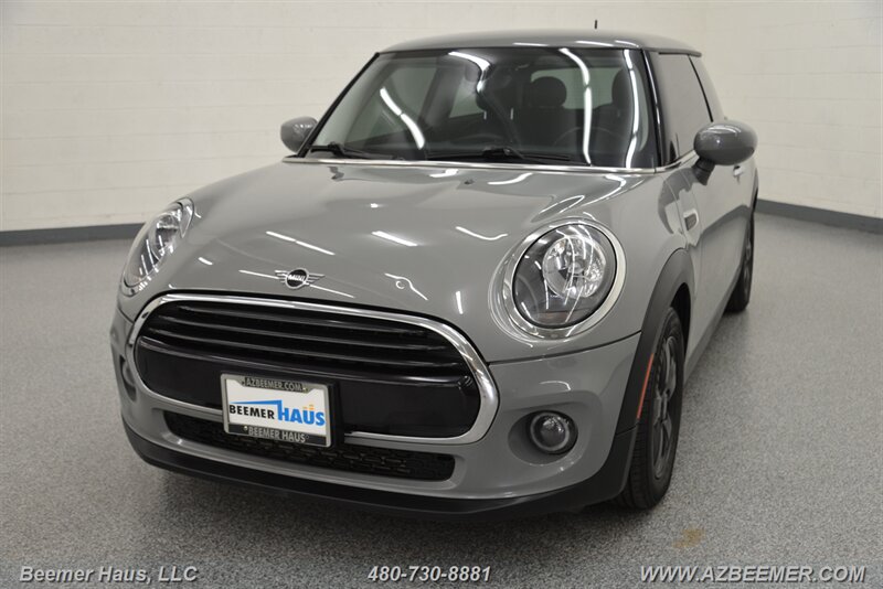 Gray (Emerald Grey Metallic) 2021 MINI Cooper 2-Door Hatchback FWD Hatchback Front-Wheel Drive 6-Speed Manual