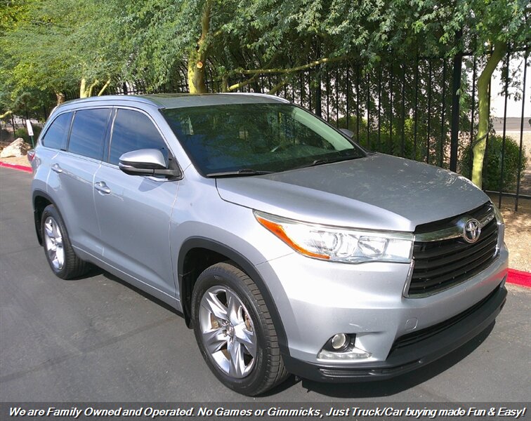 2015 Toyota Highlander Limited - Photo 1 - Mesa, AZ 85202