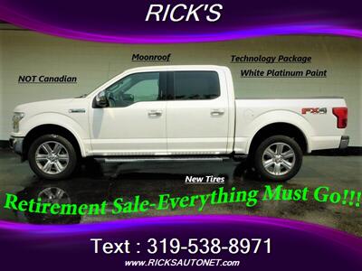 2018 Ford F-150 Lariat  Crew Cab 4x4 - Photo 1 - Cedar Rapids, IA 52402