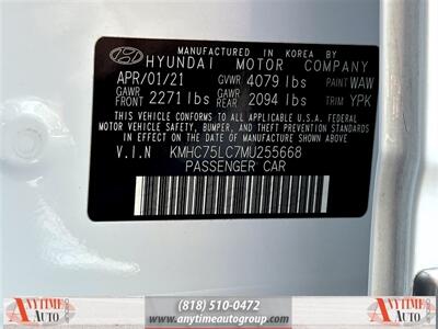 2021 Hyundai IONIQ Hybrid SE   - Photo 29 - Sherman Oaks, CA 91403-1701