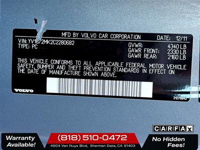 2012 Volvo C30 T5   - Photo 20 - Sherman Oaks, CA 91403-1701