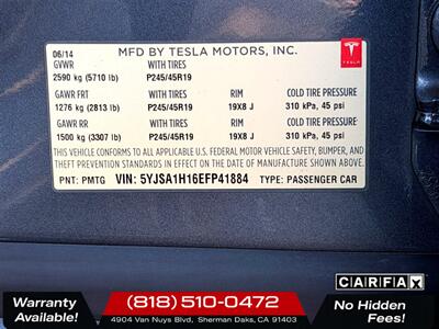 2014 Tesla Model S 85 - Photo 28 - Sherman Oaks, CA 91403-1701