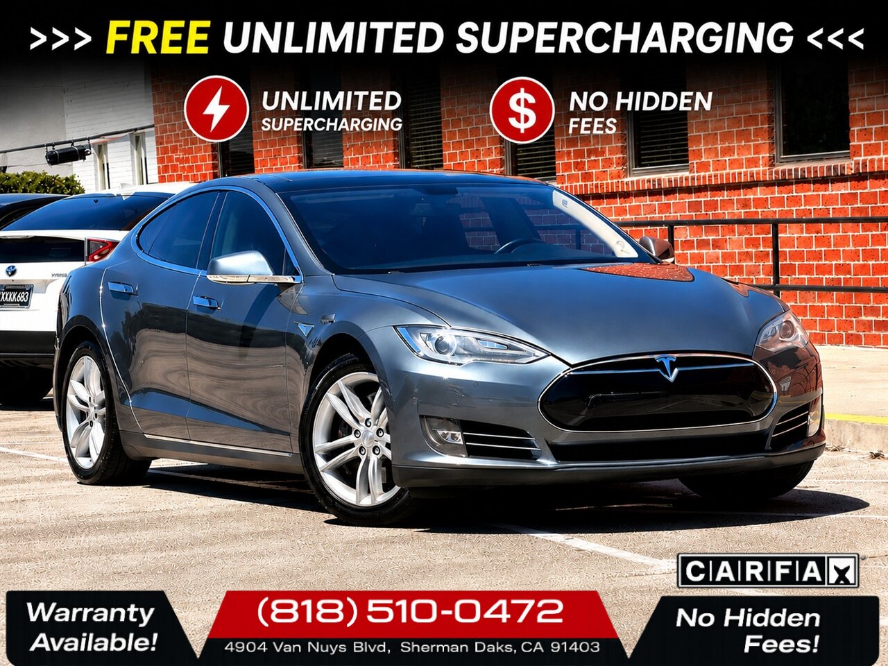 2014 Tesla Model S   - Photo 1 - Sherman Oaks, CA 91403-1701