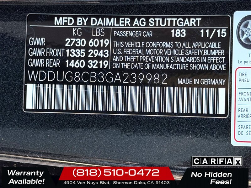 2016 Mercedes-Benz S 550 - Photo 31 - Sherman Oaks, CA 91403-1701