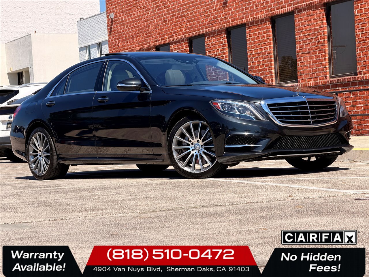 2016 Mercedes-Benz S 550   - Photo 1 - Sherman Oaks, CA 91403-1701