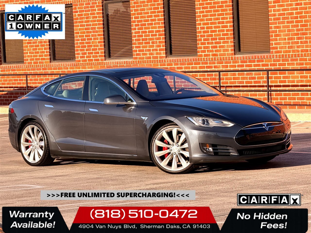 2014 Tesla Model S P85   - Photo 1 - Sherman Oaks, CA 91403-1701