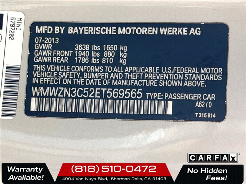 2014 MINI Convertible Cooper   - Photo 25 - Sherman Oaks, CA 91403-1701