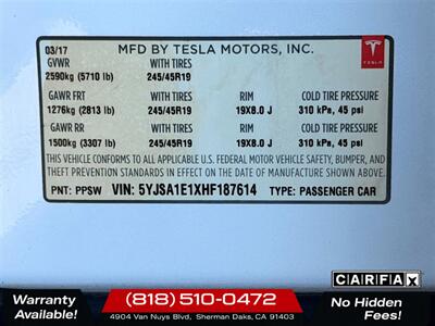 2017 Tesla Model S 75   - Photo 26 - Sherman Oaks, CA 91403-1701