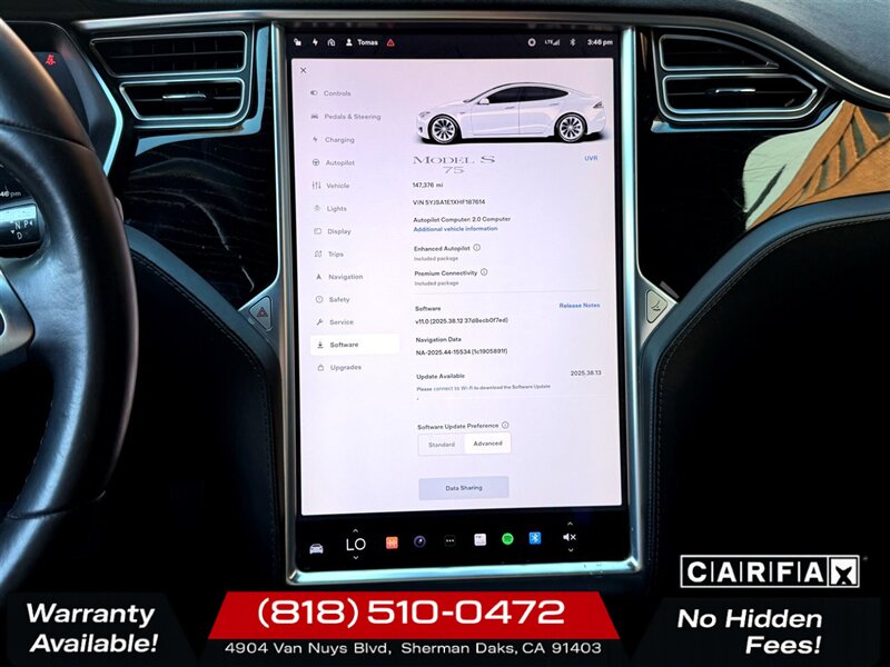 2017 Tesla Model S 75   - Photo 18 - Sherman Oaks, CA 91403-1701