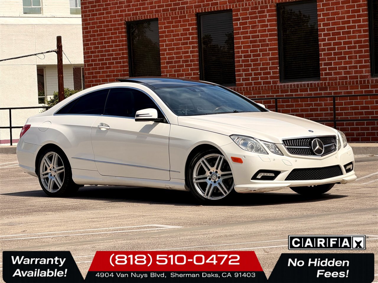 2010 Mercedes-Benz E 550   - Photo 1 - Sherman Oaks, CA 91403-1701