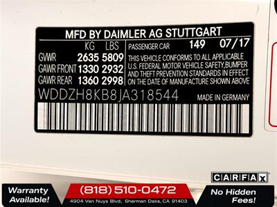 2018 Mercedes-Benz AMG E 63 S - Photo 38 - Sherman Oaks, CA 91403-1701