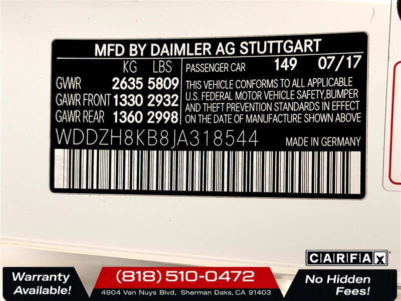 2018 Mercedes-Benz AMG E 63 S - Photo 38 - Sherman Oaks, CA 91403-1701