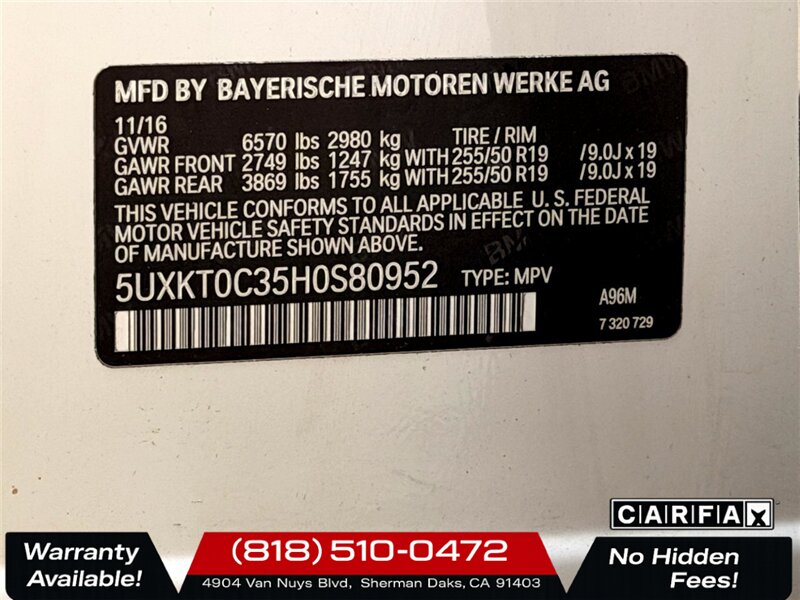 2017 BMW X5 xDrive40e iPerformance   - Photo 34 - Sherman Oaks, CA 91403-1701