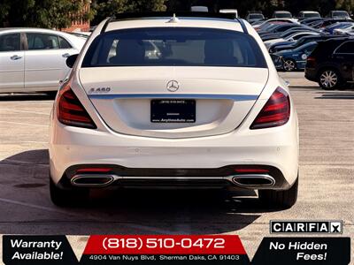 2018 Mercedes-Benz S 450 - Photo 5 - Sherman Oaks, CA 91403-1701