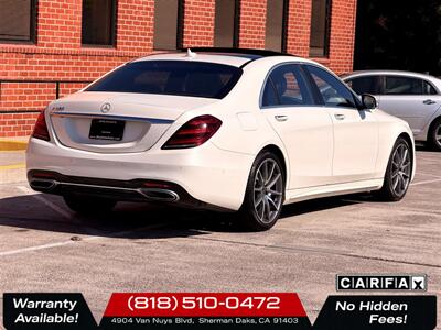 2018 Mercedes-Benz S 450 - Photo 6 - Sherman Oaks, CA 91403-1701