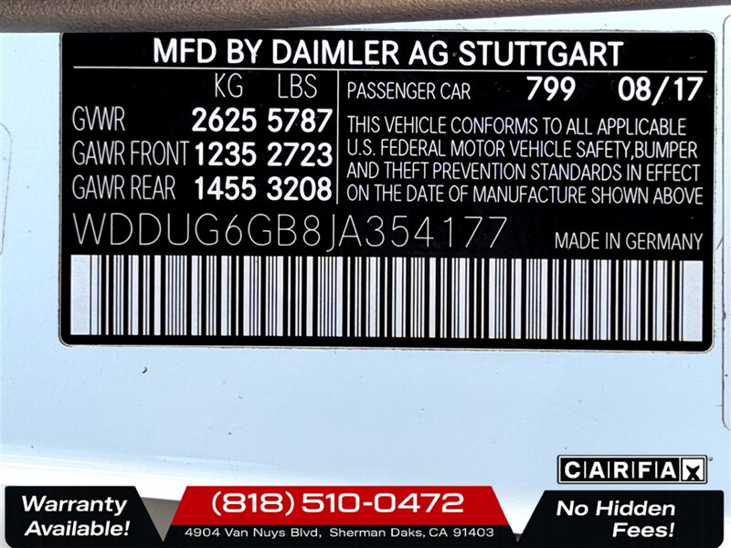 2018 Mercedes-Benz S 450 - Photo 30 - Sherman Oaks, CA 91403-1701