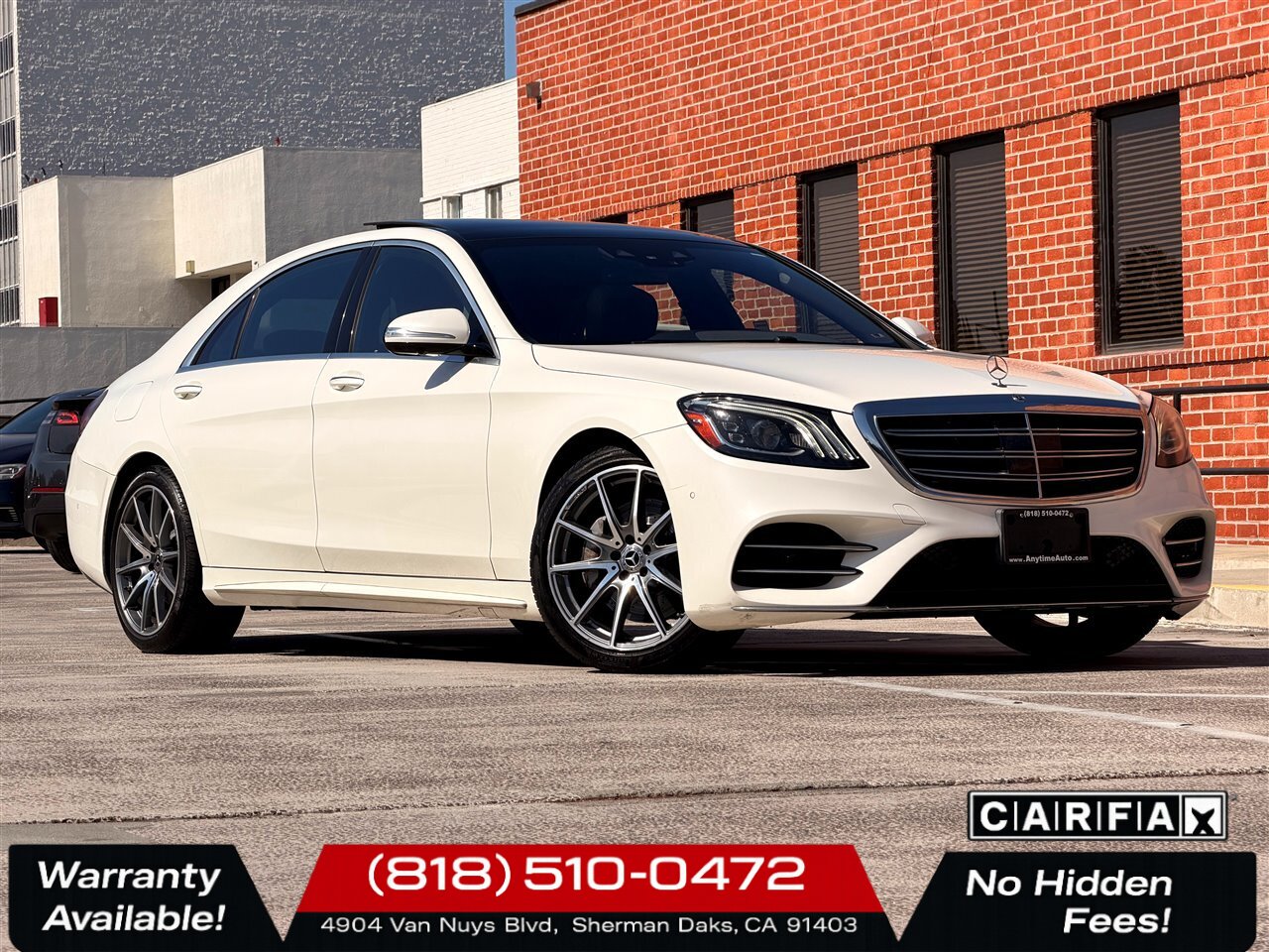 2018 Mercedes-Benz S 450   - Photo 1 - Sherman Oaks, CA 91403-1701