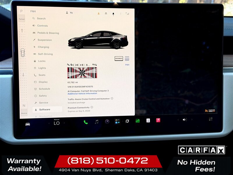 2021 Tesla Model S Plaid   - Photo 22 - Sherman Oaks, CA 91403-1701