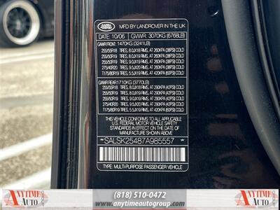 2007 Land Rover Range Rover Sport HSE   - Photo 33 - Sherman Oaks, CA 91403-1701