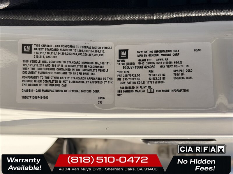 2006 GMC T7500 - Photo 20 - Sherman Oaks, CA 91403-1701