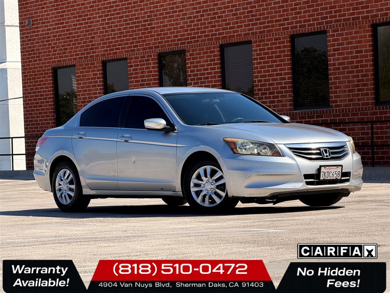 2012 Honda Accord LX   - Photo 1 - Sherman Oaks, CA 91403-1701