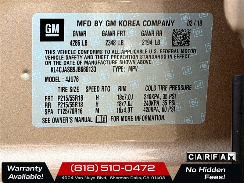 2018 Buick Encore Preferred - Photo 28 - Sherman Oaks, CA 91403-1701