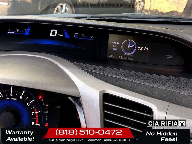 2012 Honda Civic EX-L - Photo 13 - Sherman Oaks, CA 91403-1701